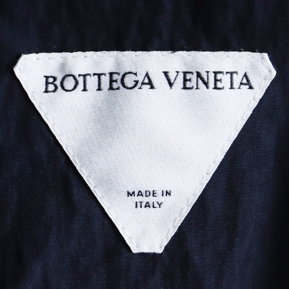 Bottega Veneta Lightweight Navy Tech Stitch Jacket Size S