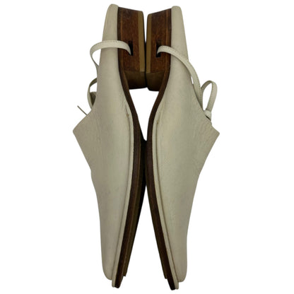 Y's Western Lace-Up Leather Mules Sandals Size 2