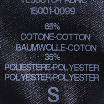 RAF SIMONS 23SS Oversized Leather Patch Shirt Black Size S
