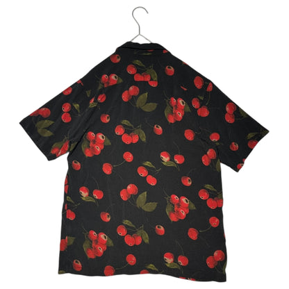SUPREME 19SS Cherry Rayon Open Collar Long Sleeve Shirt Multi Size M