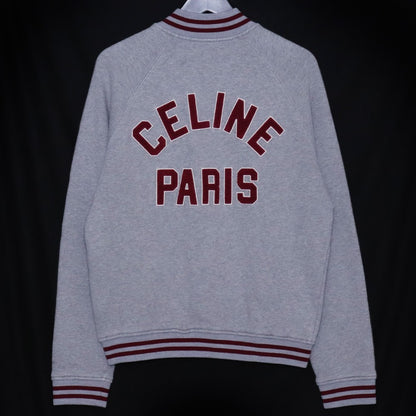 CELINE Teddy College Jacket Gray Size S