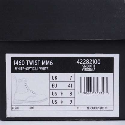 MM6 x Dr. Martens 1460 8-Eye Boots White Size 26cm