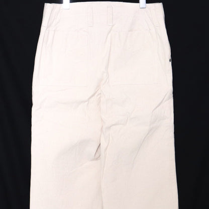 GENKOTSU CREATE 22AW Blues Cotton Pants Beige Size S