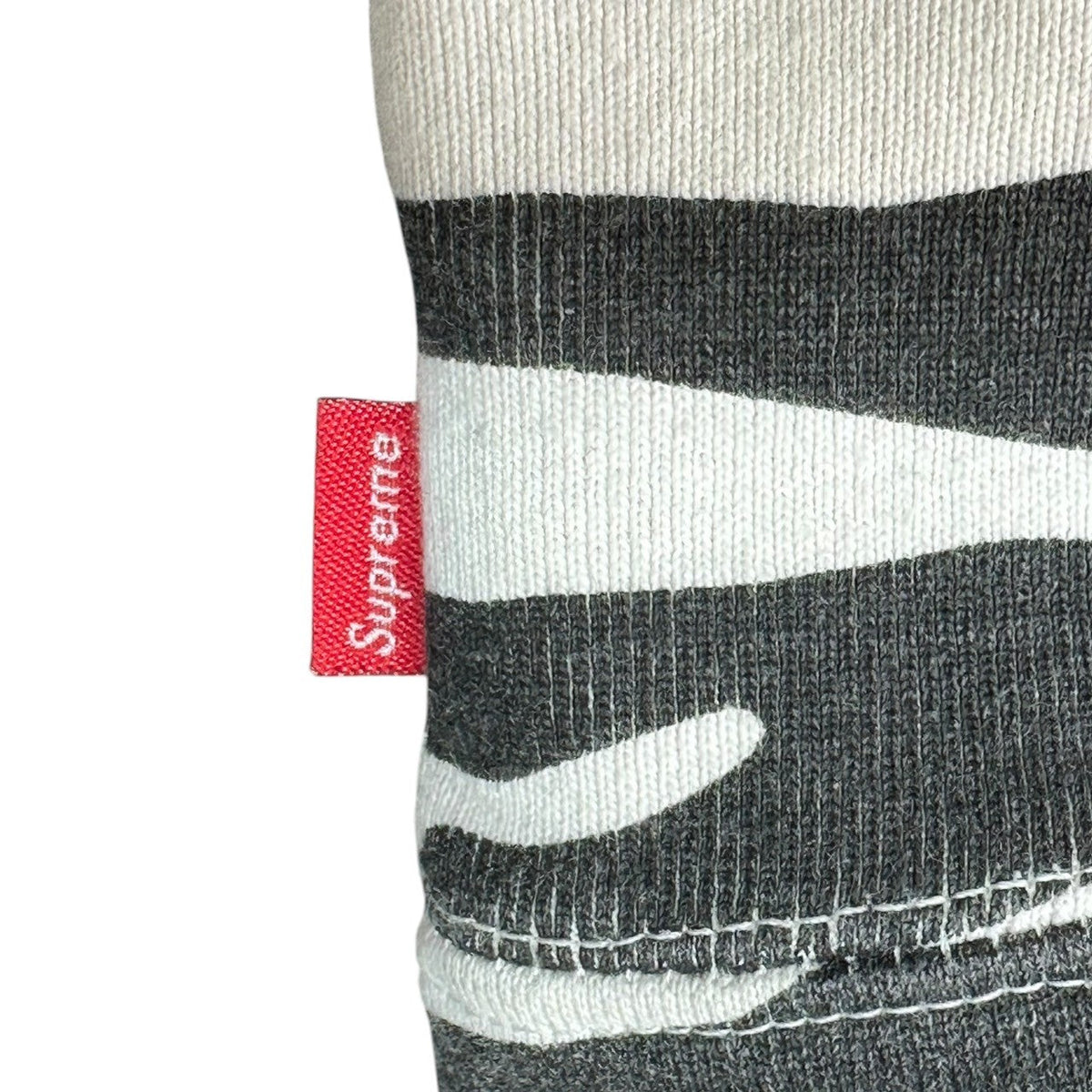 AW Box Logo Crewneck x SUPREME 22AW Zebra Box Logo Crewneck Sweatshirt Size M
