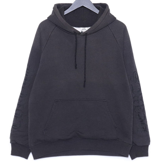 CHROME HEARTS OLD CAMBER Horseshoe Arm Hoodie Black