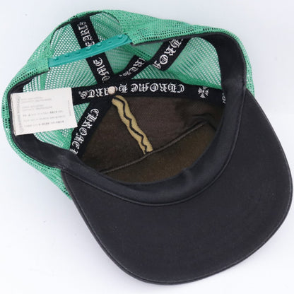 CHROME HEARTS Trucker Mesh Cap Black Green Size F