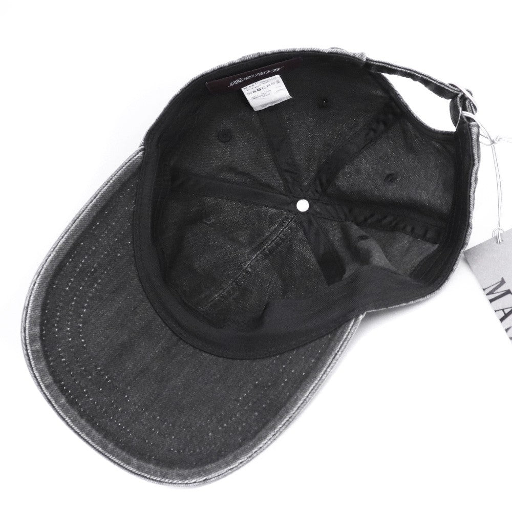 MASU 25AW MB Embroidery Logo Cap Black Size ONE SIZE
