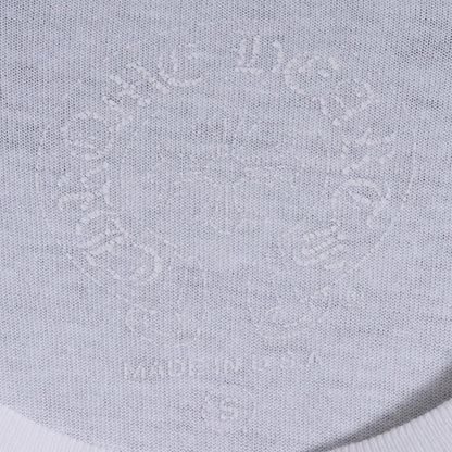 CHROME HEARTS Horseshoe Print T-Shirt White Size S