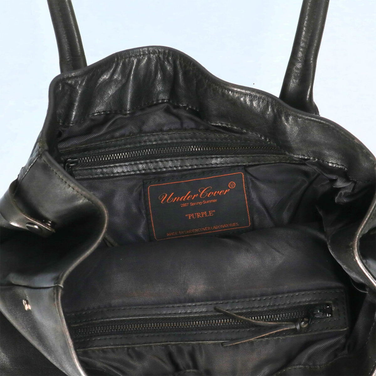 UNDERCOVER 2007SS Bag Black Size 35CM