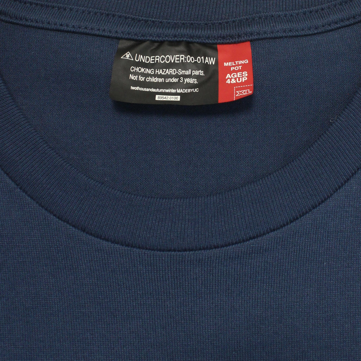 UNDERCOVER 2000 A/W Long Sleeve Shirt Blue Size XL
