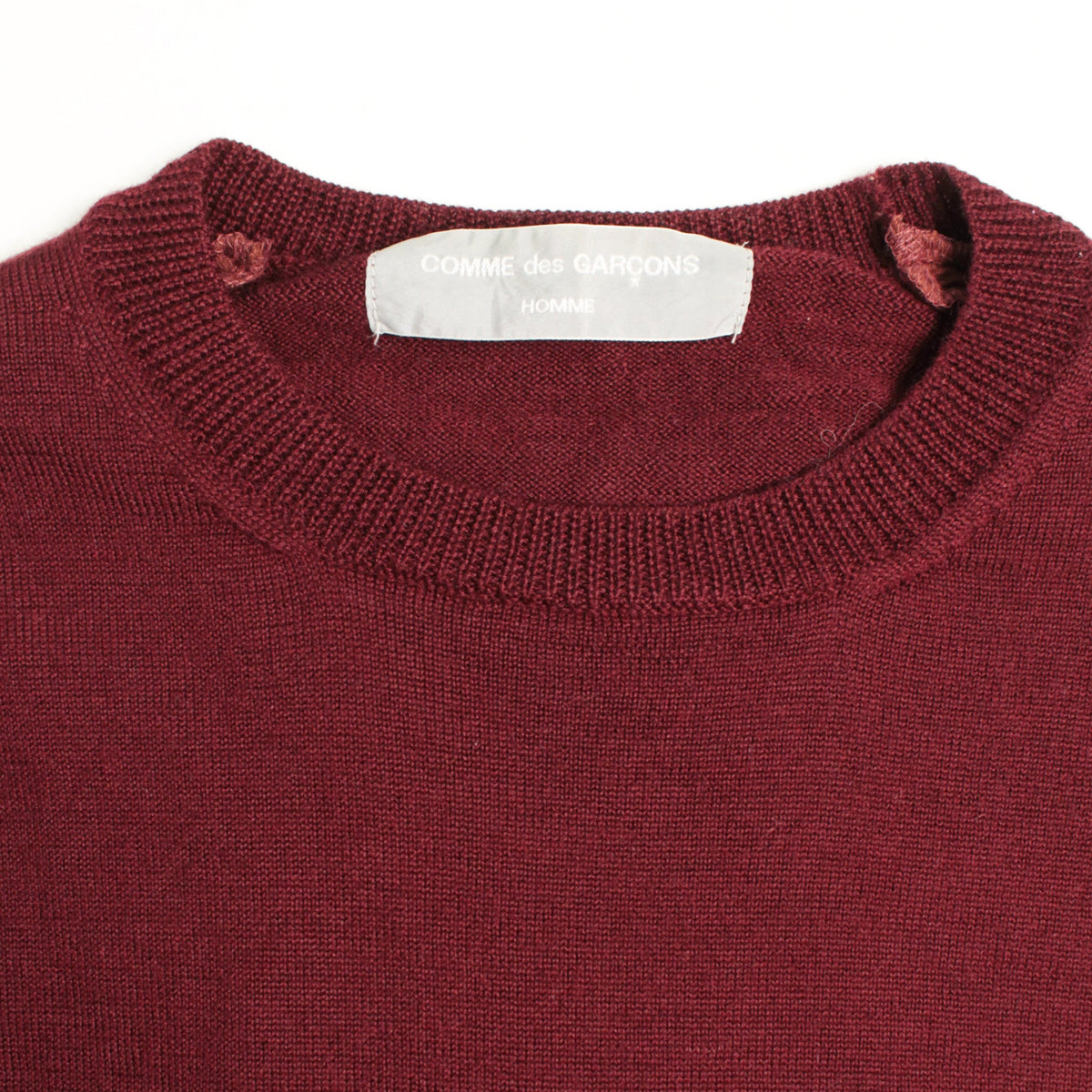 COMME des GARCONS HOMME 2001 A/W Red Coat