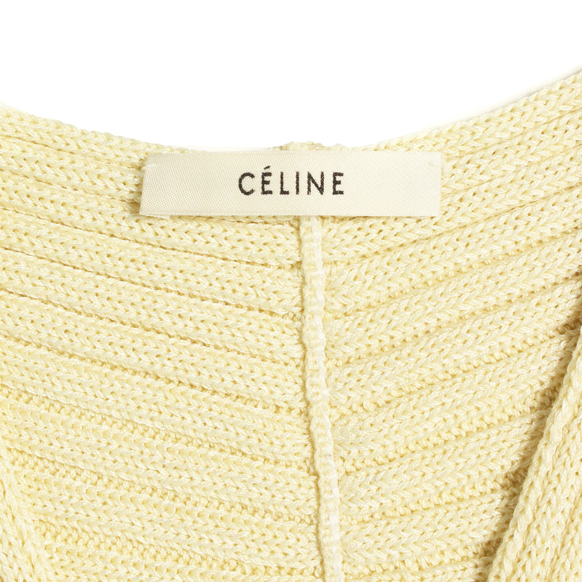 Celine LINE by Phoebe Philo Beige Sweater Size S