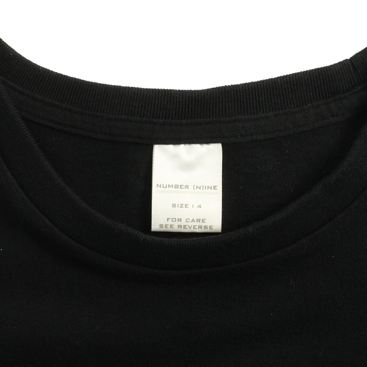 NUMBER (N)INE 2002SS Black Jacket Size 4