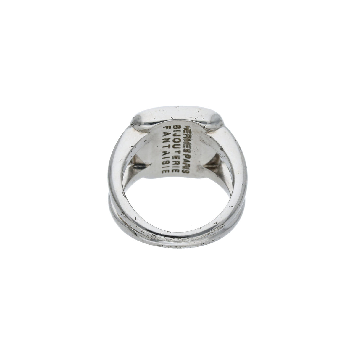 Hermes HERMÈS 2000s Silver Blue Ring