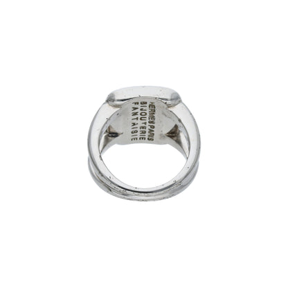 Hermes HERMÈS 2000s Silver Blue Ring