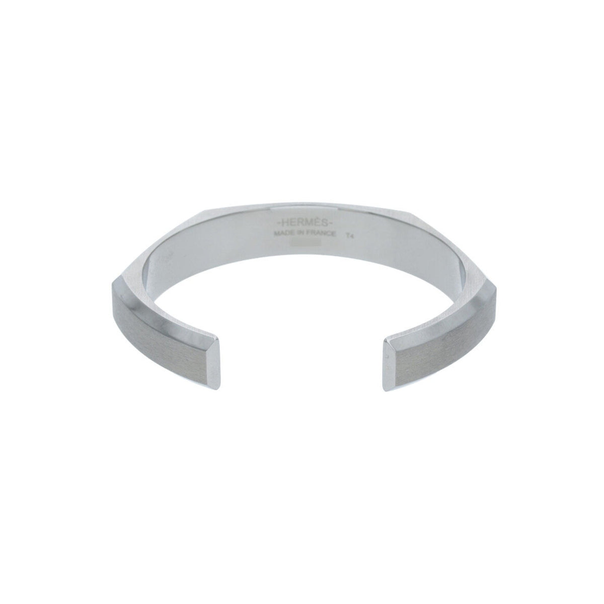 Hermes HERMÈS 2010s Silver Bracelet Size - 1.1CM
