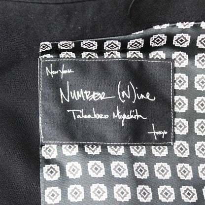 NUMBER (N)INE 2004 S/S Jacket Black Size 2