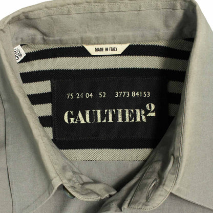 Jean Paul Gaultier Black Long Sleeve Shirt Size 39