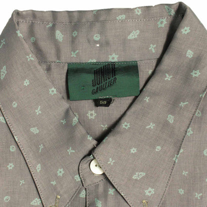Jean Paul Gaultier Long Sleeve Shirt Gray Size 50