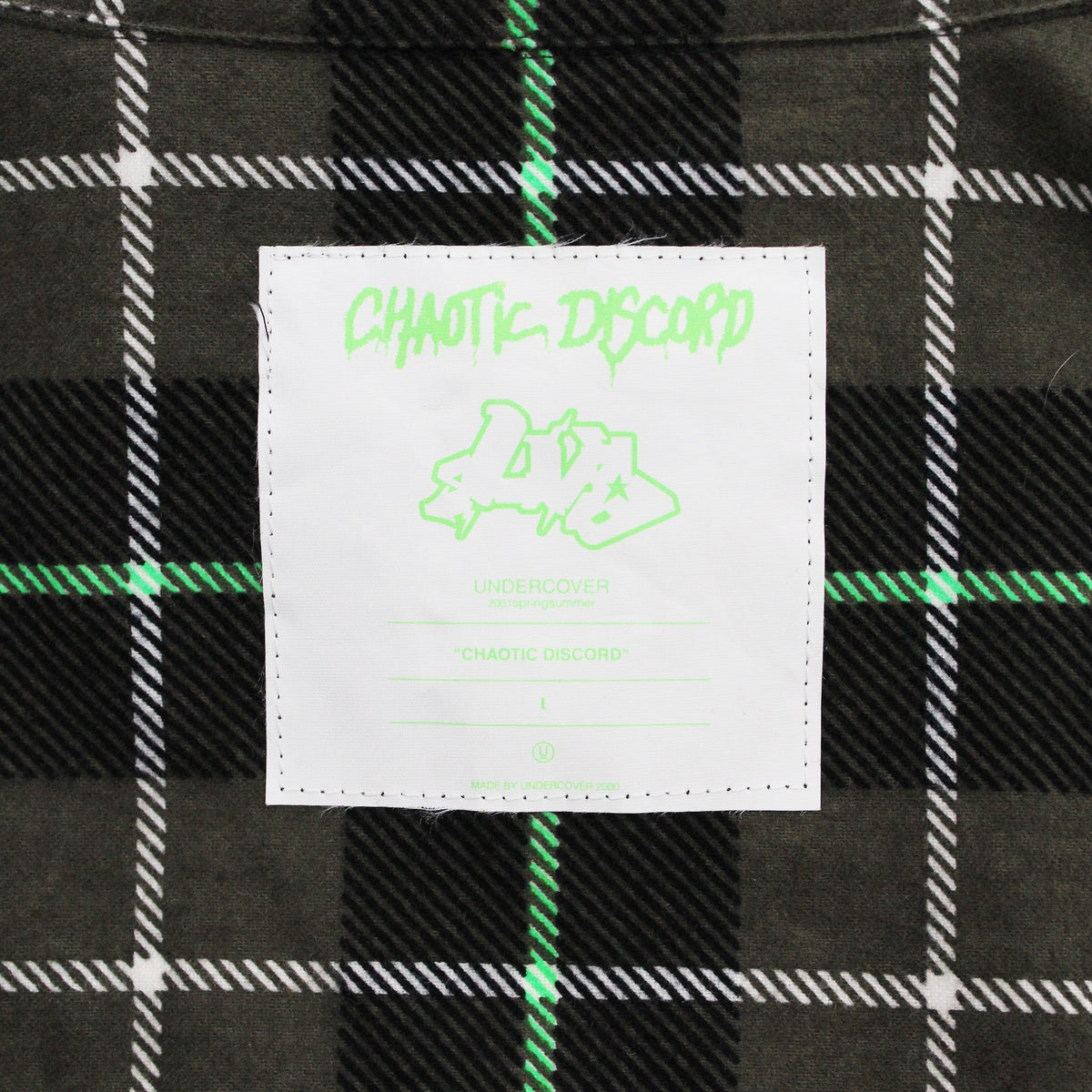 UNDERCOVER 2001 S/S Multi Long Sleeve Size L