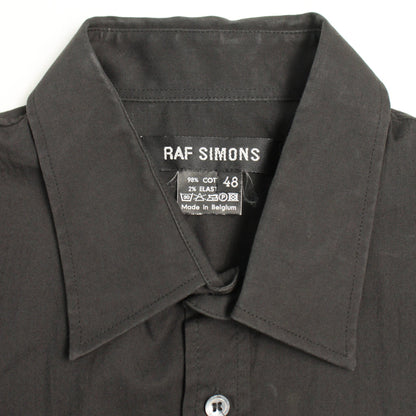 Raf Simons Black Hoodie Size 48
