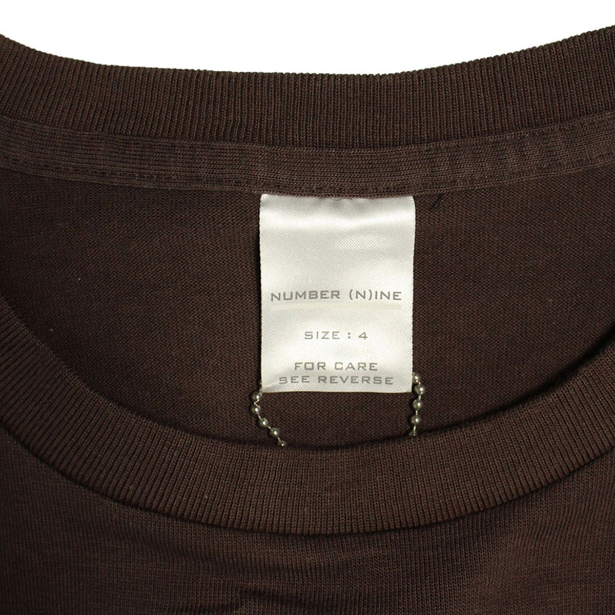 NUMBER (N)INE 2002 A/W Brown Jacket Size 4