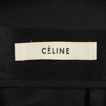 Celine CÉLINE by Phoebe Philo Black Silk Skirt Size 34