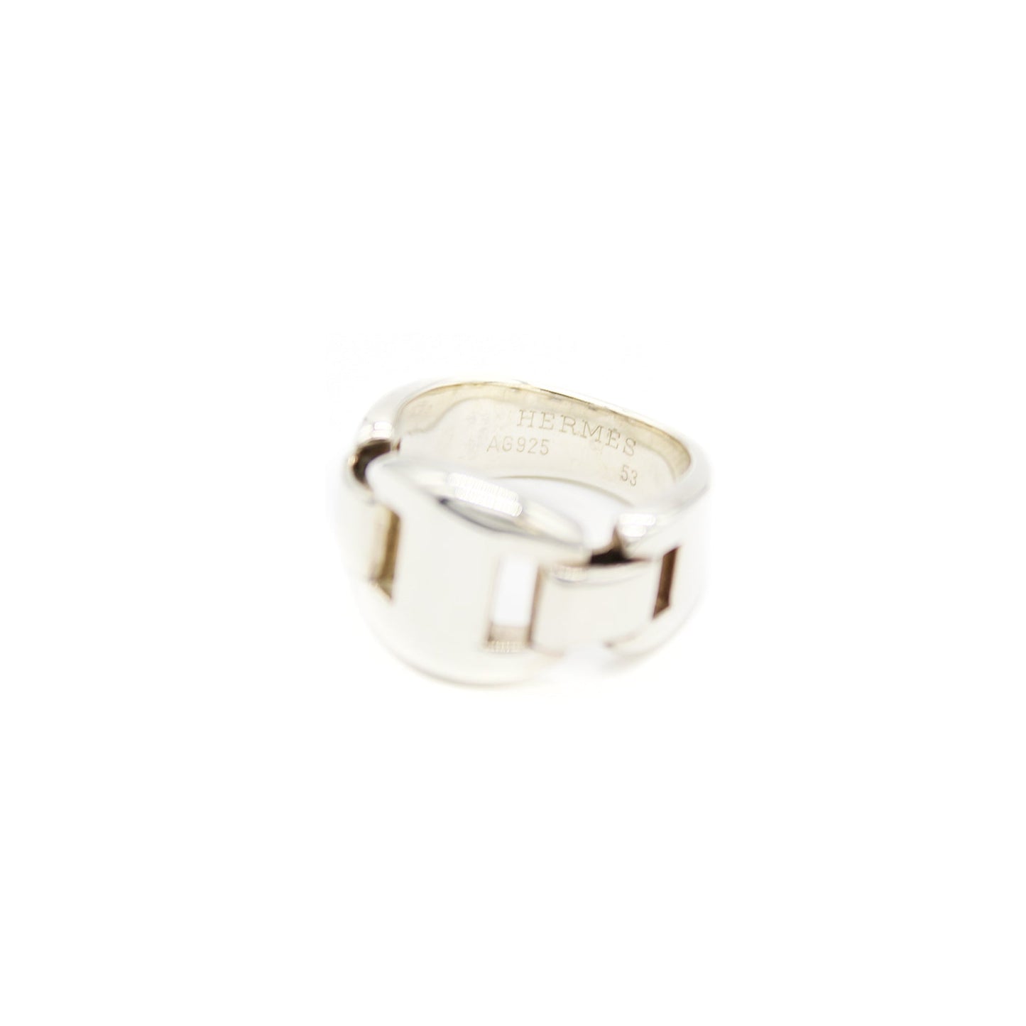Hermes HERMÈS 2000s Silver Ring Size JP 11.5