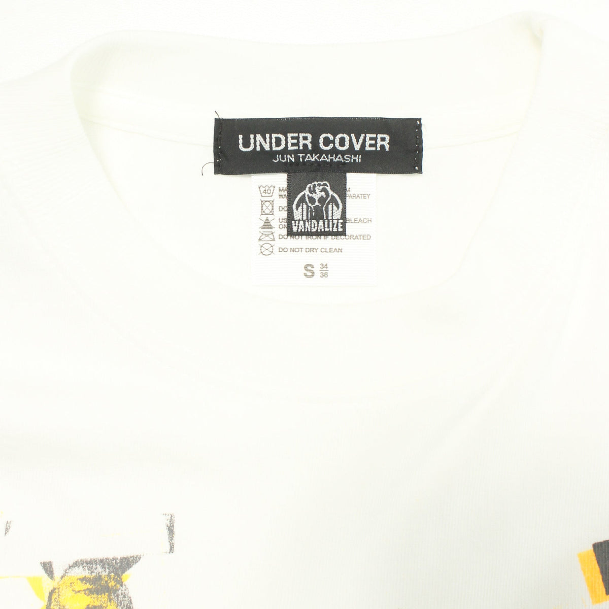 UNDERCOVER 2007 S/S Long Sleeve Shirt White Size S