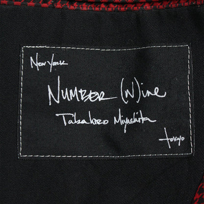 NUMBER (N)INE 2005 S/S Black Jacket Size 3