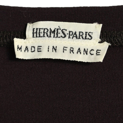 Hermes HERMÈS by Martin Margiela Purple Long Sleeve Size M