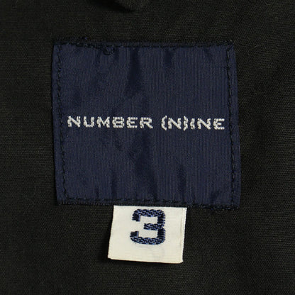 NUMBER (N)INE 1990s Black Long Sleeve Shirt Size 3