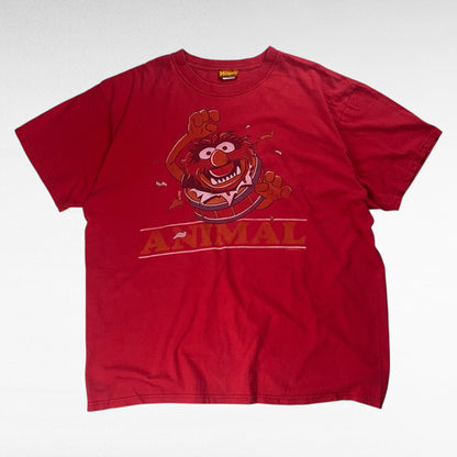 THE Muppets 00s T-Shirt Red Size XL