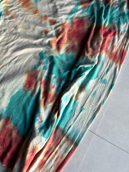 Ralph Lauren Multi Tie-Dye Long Sleeve Shirt Size XL