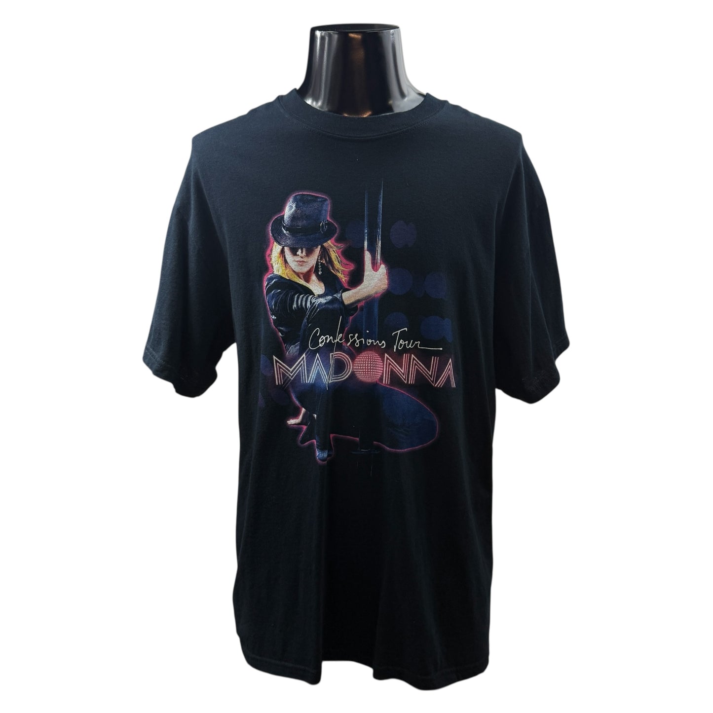 MADONNA 06 CONFESSIONS TOUR T-Shirt Size L