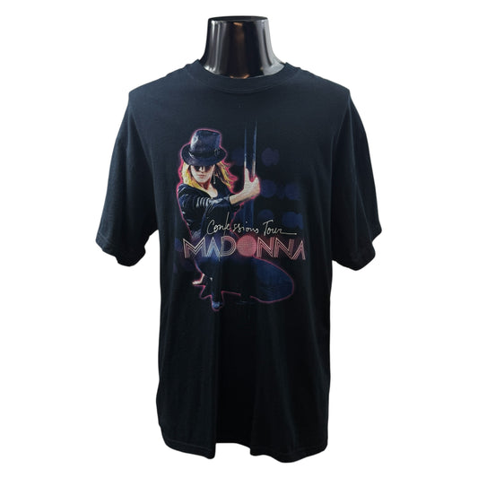 MADONNA 06 CONFESSIONS TOUR T-Shirt Size L