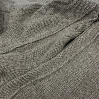 YOKE 19AW Beige Alpaca Wool Crewneck Knit Sweater Size M