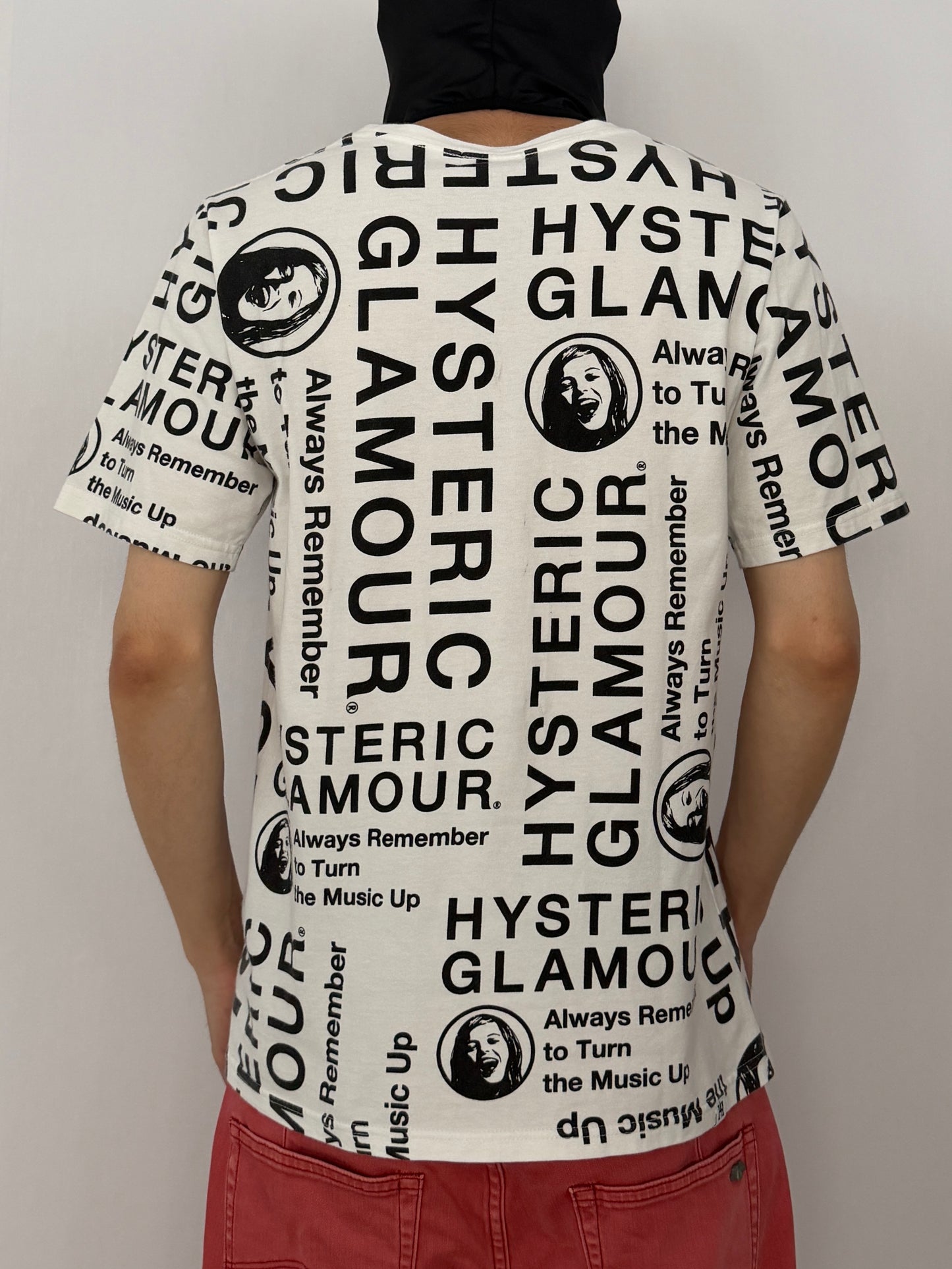 Hysteric Glamour White Graphic T-Shirt Size S