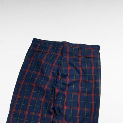 unknown 80s Checked flannel slacks by Rocket Talon Size W40