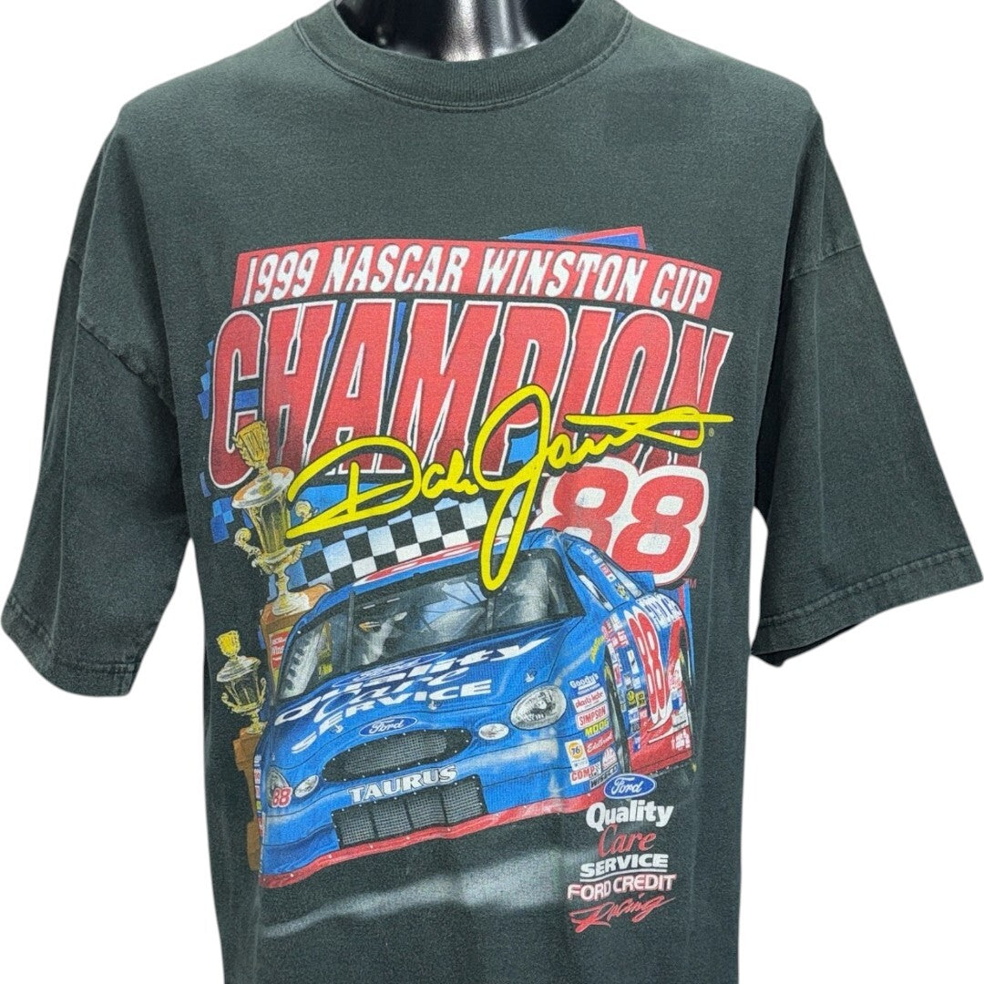 Chase Authentics 90s 1999 NASCAR CHAMPION DALE JARRETT T-Shirt Size L