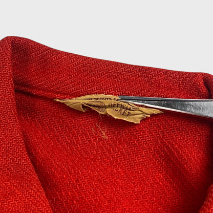 BOY SCOUTS AMERICAN 60s Wool Jacket Red Size M