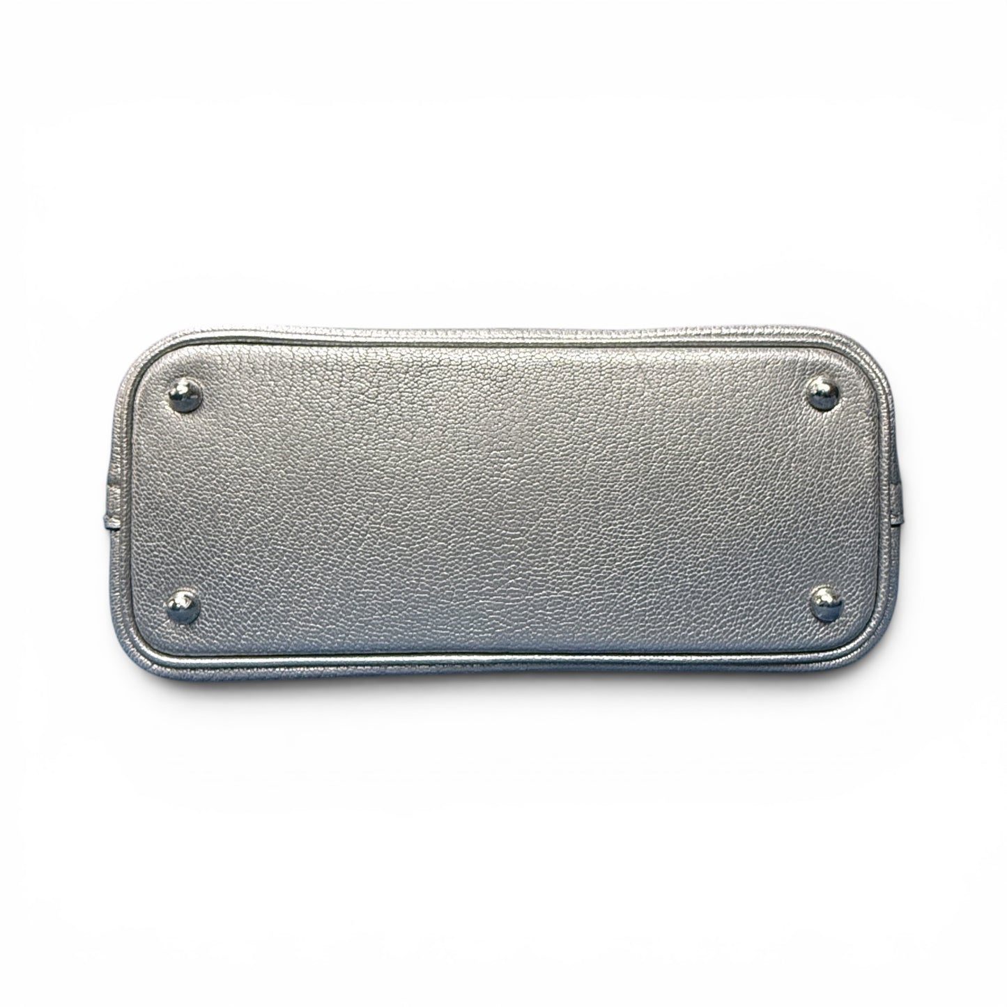HERMES Mini Bolide 1923 Metallic Chevre Bag Size ONE SIZE
