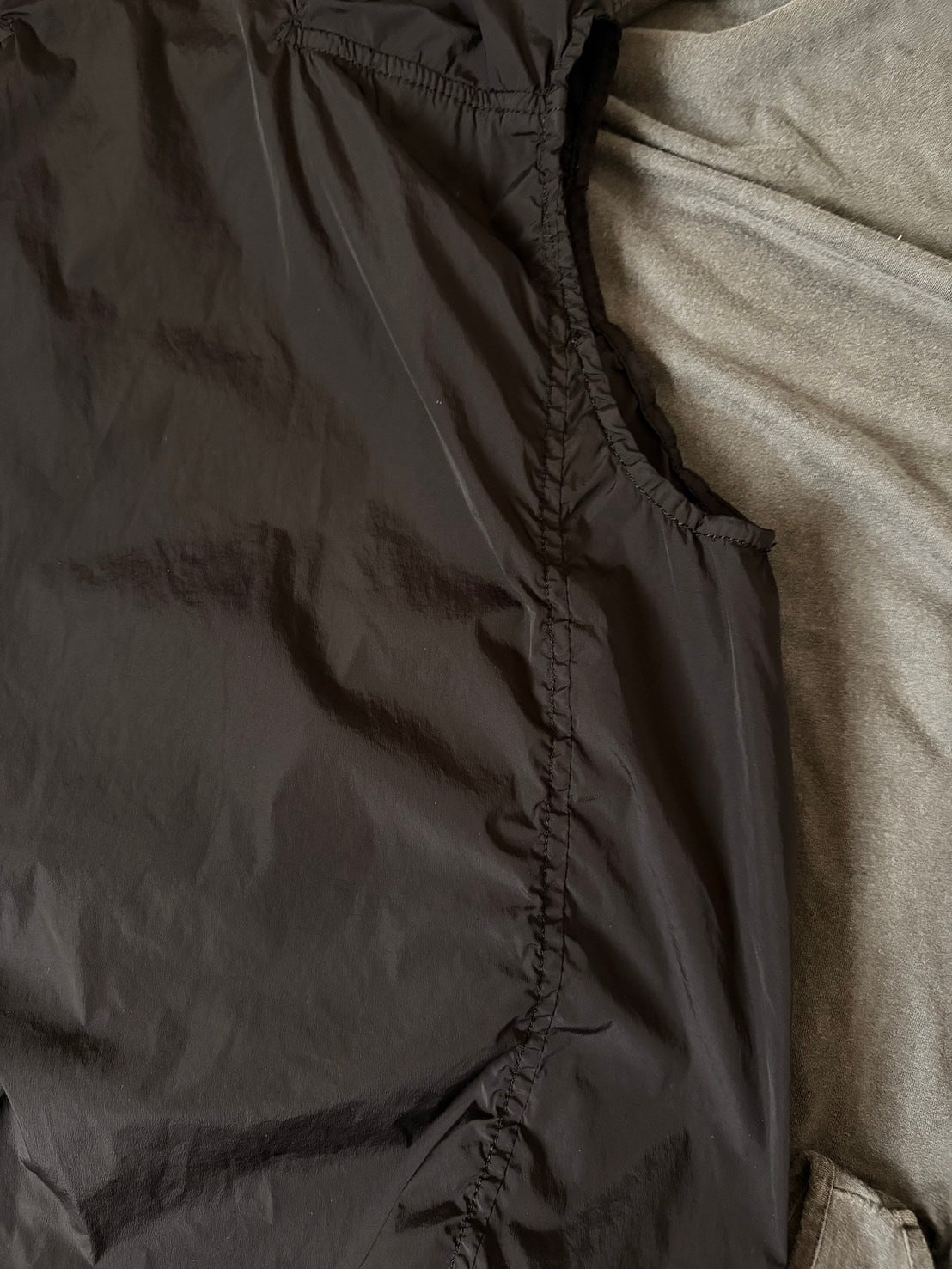 Rick Owens DRKSHDW DRKSHADOW AW13 High-Neck Shirring Size S