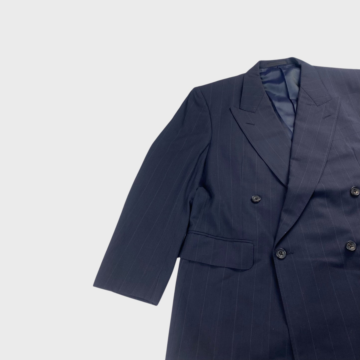 Burberrys' 90s Tailored Jacket Blue Size L