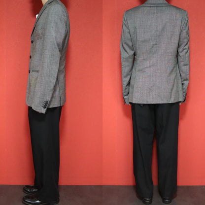 Bottega Veneta Cherry Print Wool Tailored Jacket Size 48