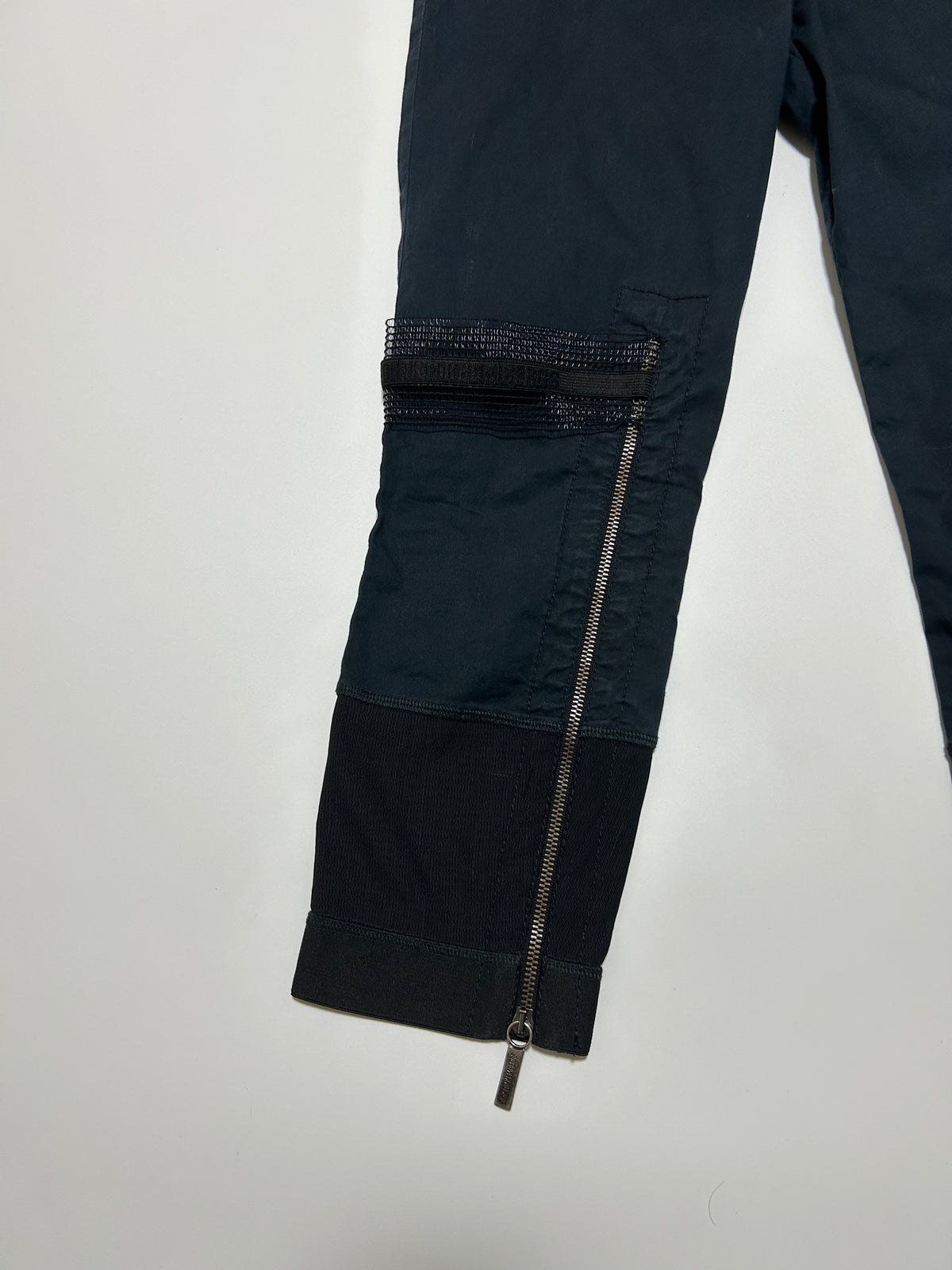 DIRK BIKKEMBERGS 90s Cropped Pants Dark Navy Size 42
