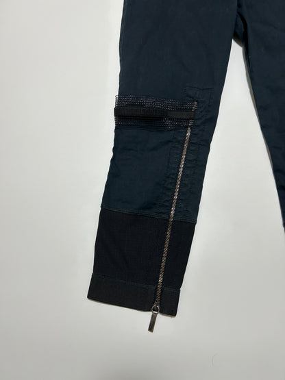 DIRK BIKKEMBERGS 90s Cropped Pants Dark Navy Size 42