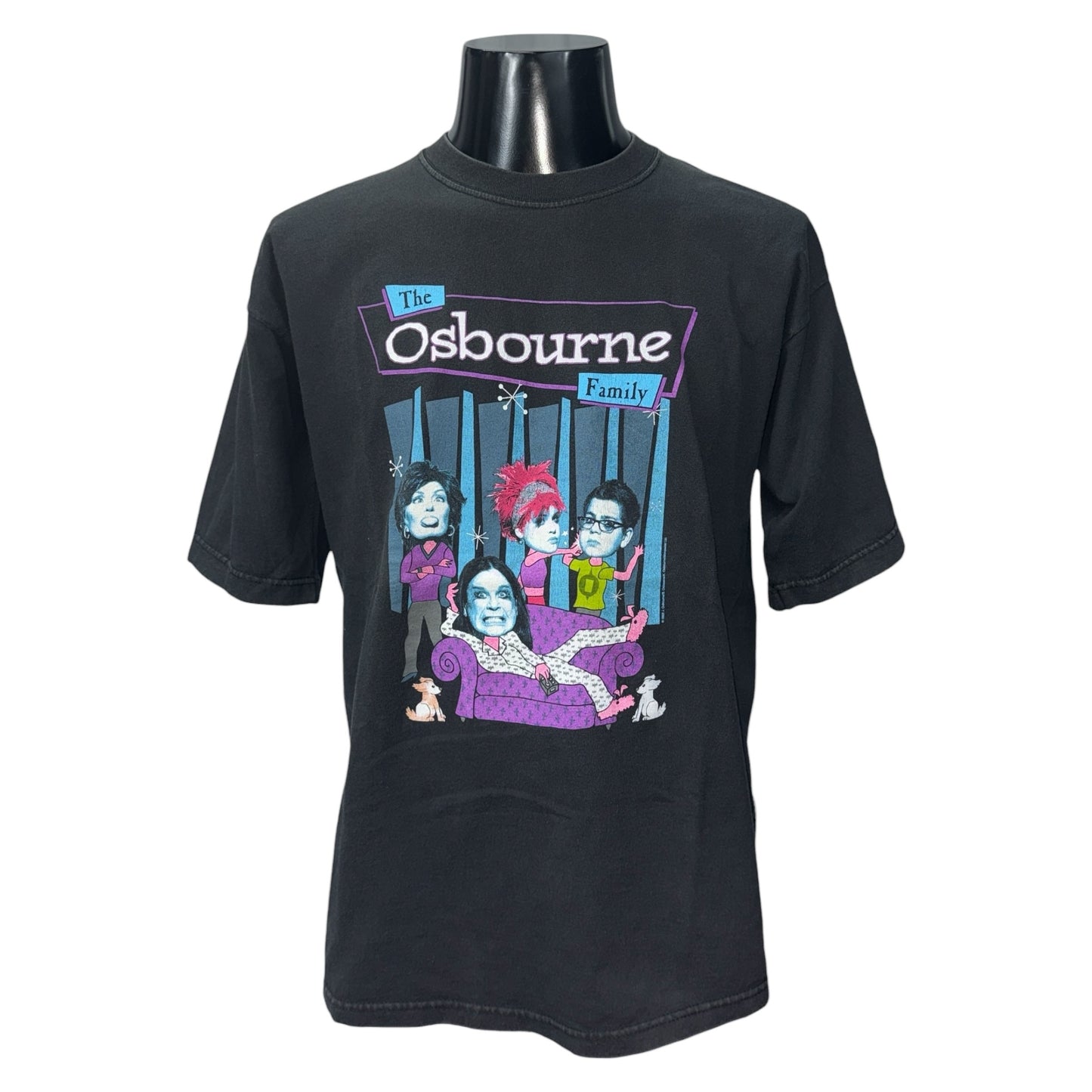 THE OSBOURNES 00s THE OSBOURNE FAMILY T-Shirt Size L
