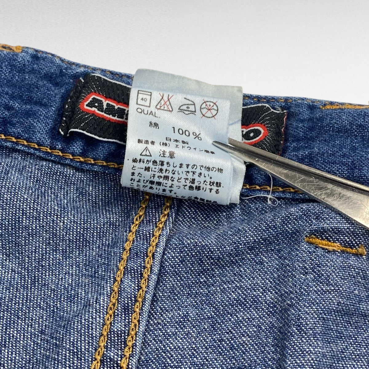 AMERICANINO 90s Denim Pants Size M