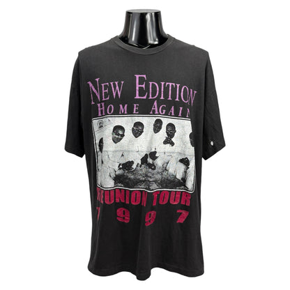 NEW EDITION 90s "HOME AGAIN" Reunion Tour T-Shirt Size XL
